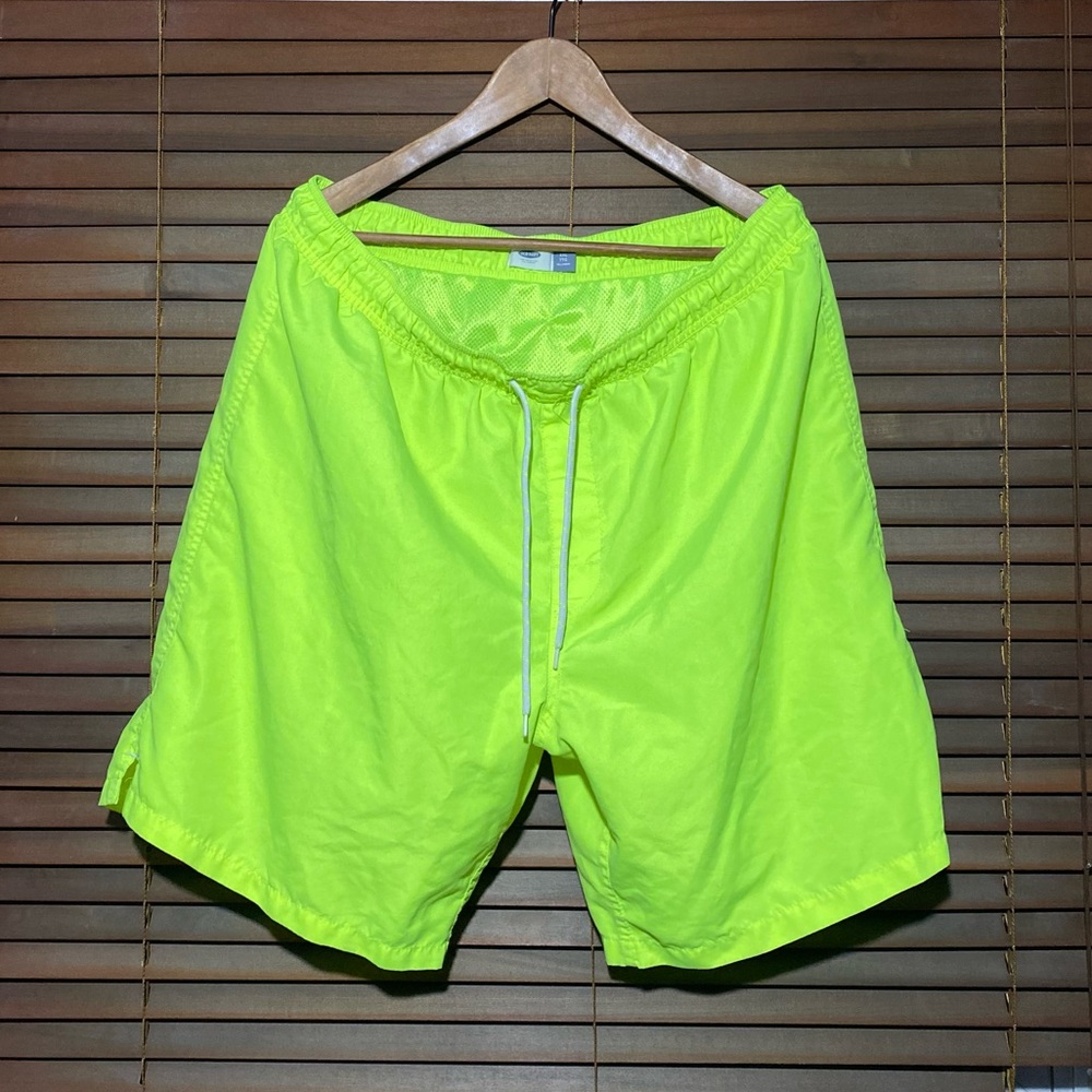 MENS XXL NEON SWIMMING TRUNKS